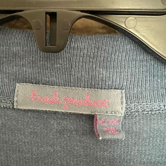 Fresh Produce Long Line Open Front Cardigan - Picture 2 of 5